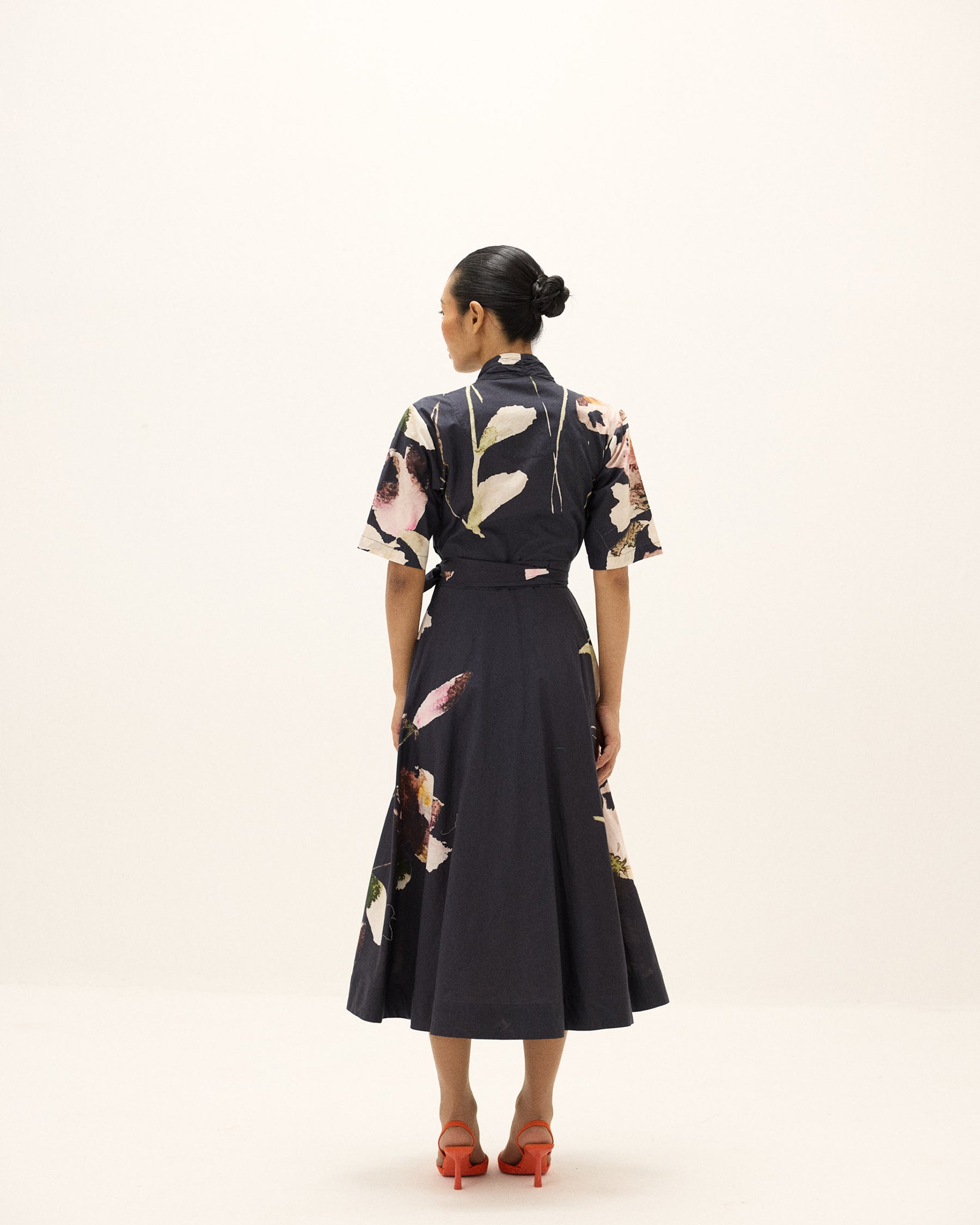 Kuro Wrap Dress DRESSES KHARA KAPAS