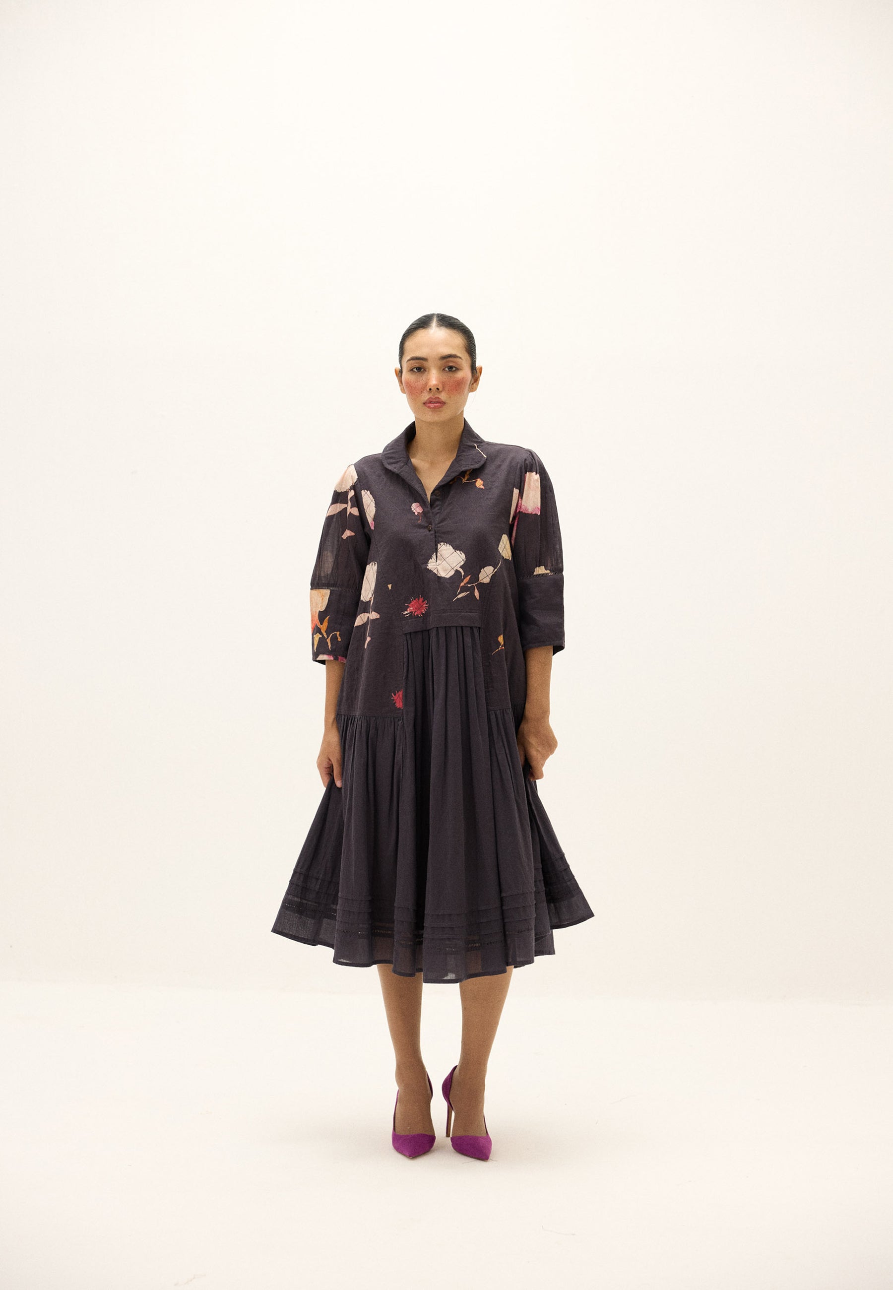 Dusky Garden Dress DRESSES KHARA KAPAS