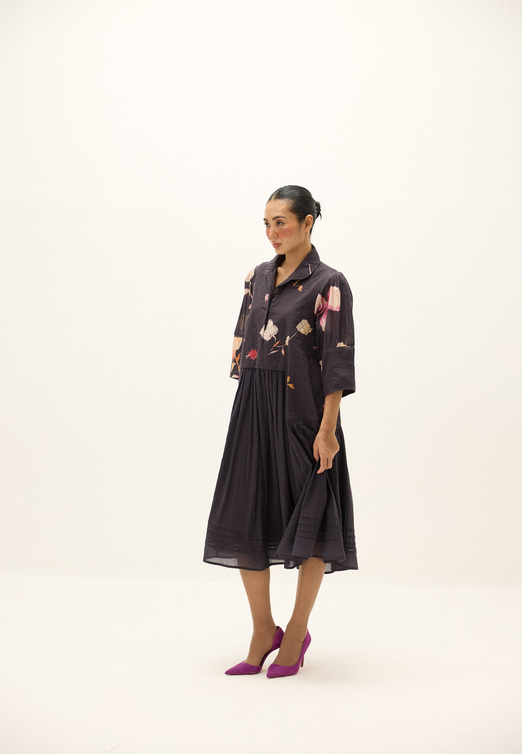 Dusky Garden Dress DRESSES KHARA KAPAS