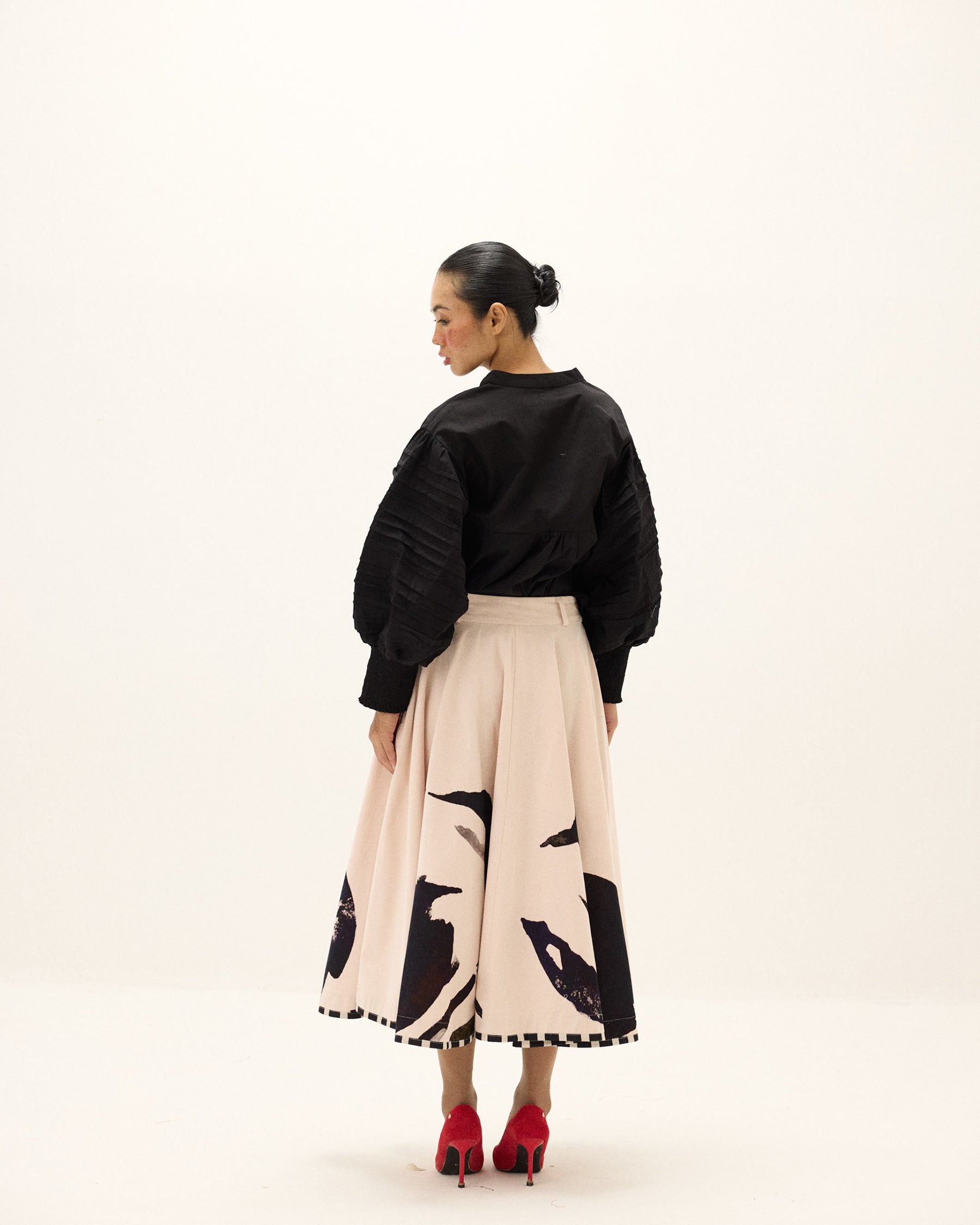 Alum Stone Skirt BOTTOMS KHARA KAPAS