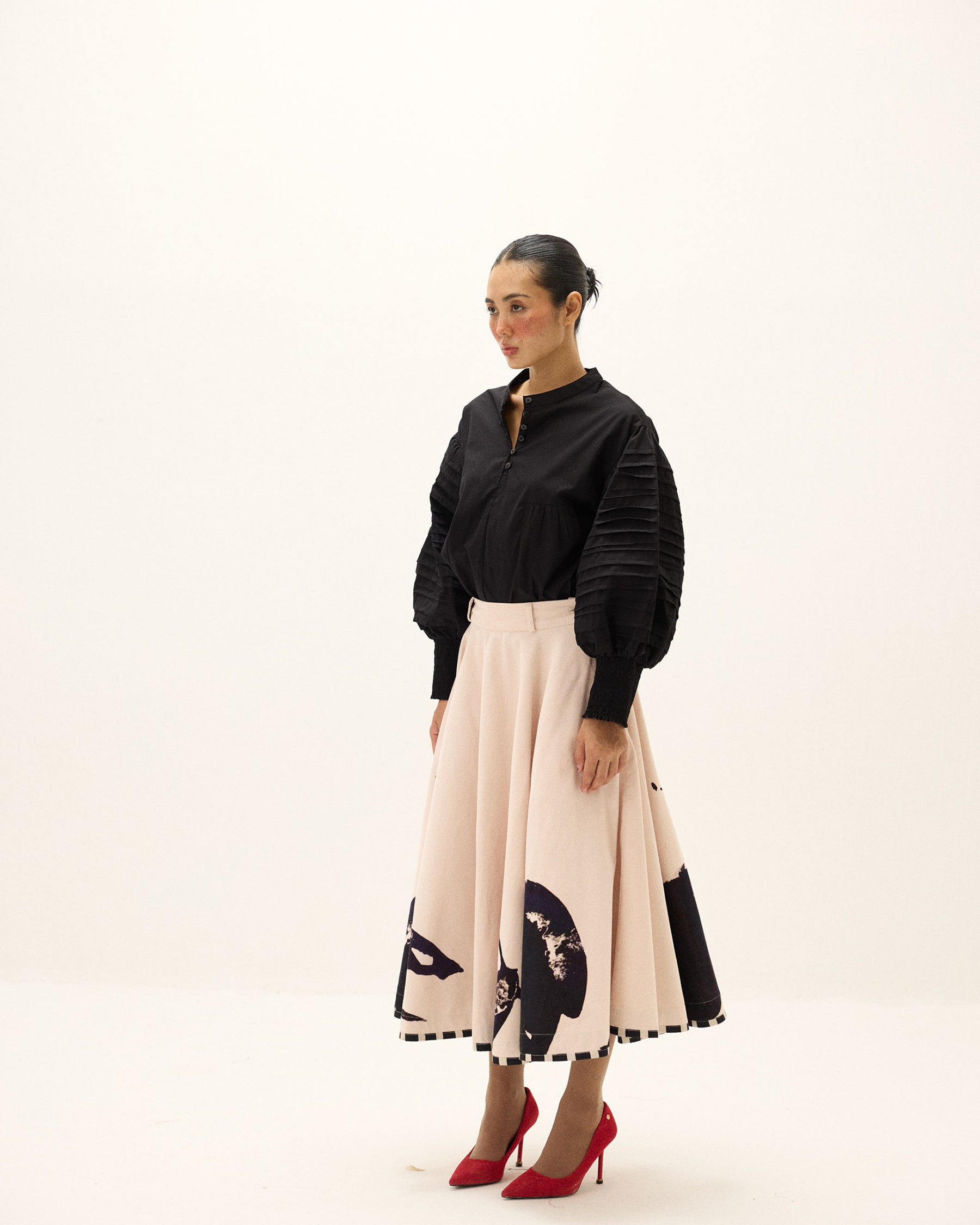 Alum Stone Skirt BOTTOMS KHARA KAPAS