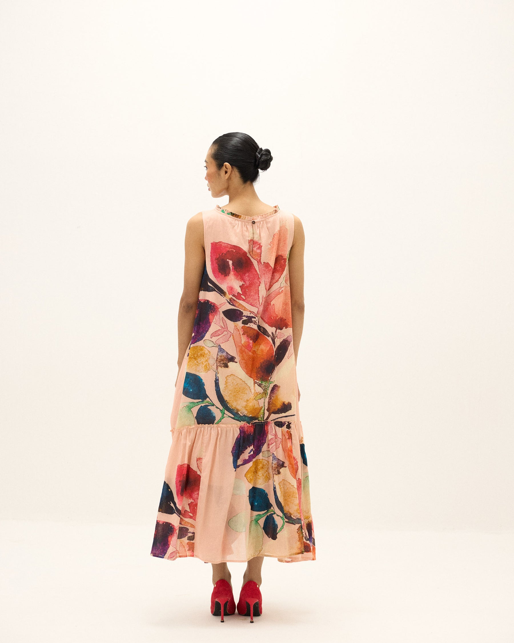 Tea Rose Dress DRESSES KHARA KAPAS