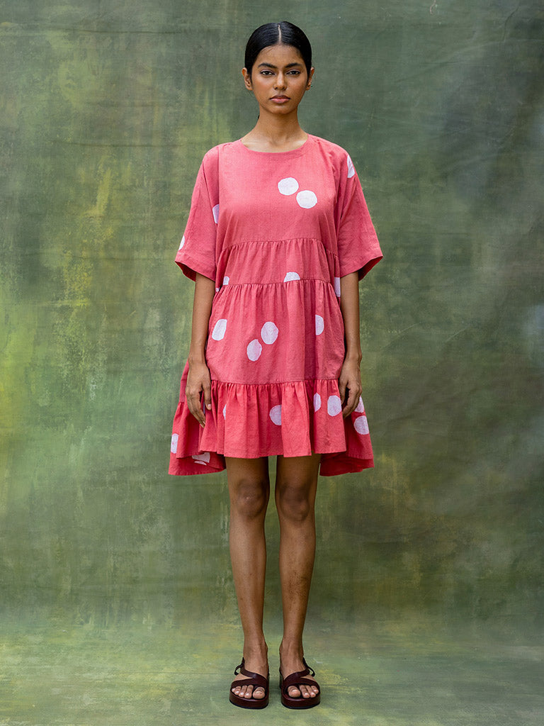 Arlene Coral Dress DRESSES Doodlage