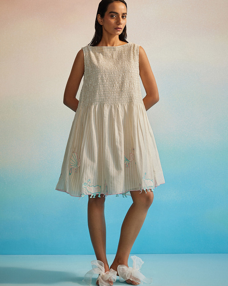 Miyabi Ruching Dress DRESSES Ahmev