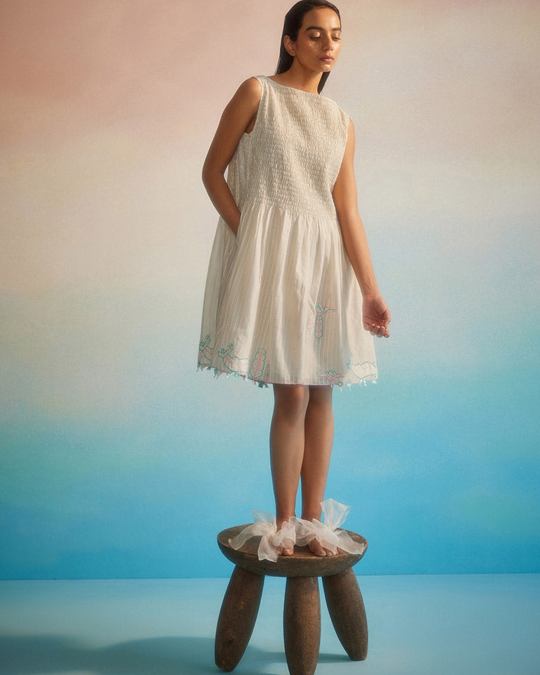 Miyabi Ruching Dress DRESSES Ahmev