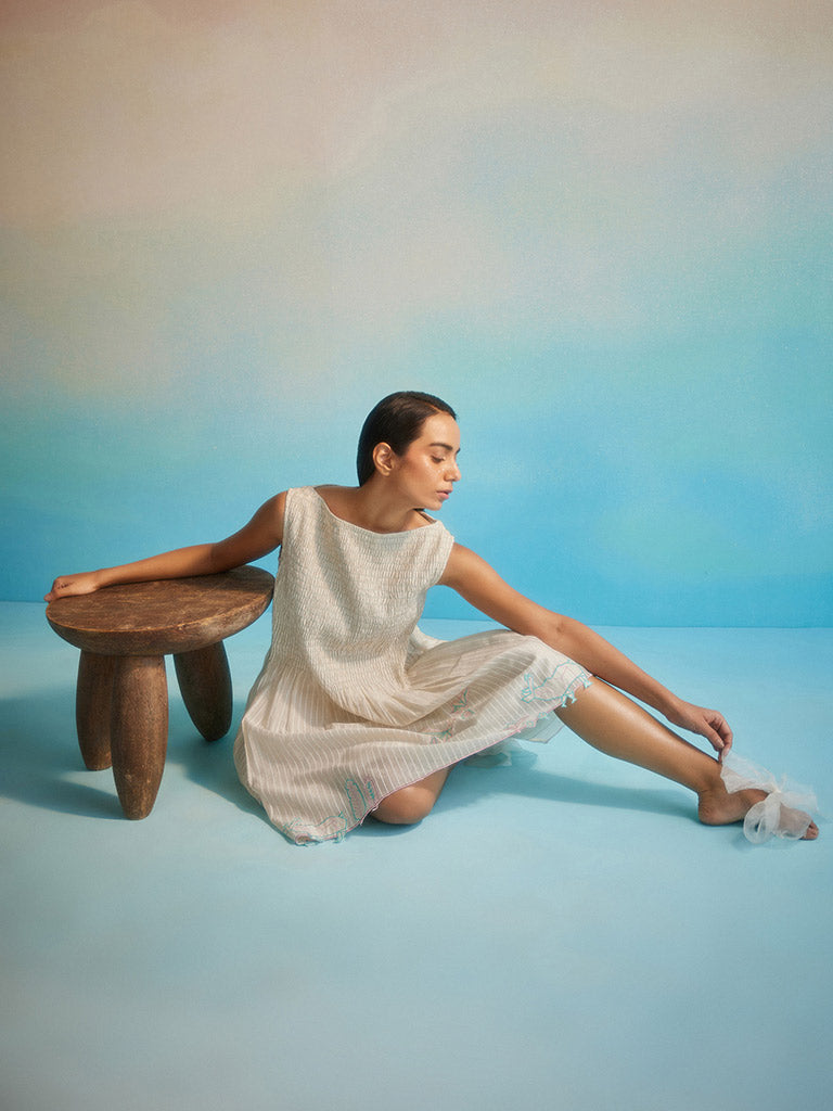 Miyabi Ruching Dress DRESSES Ahmev