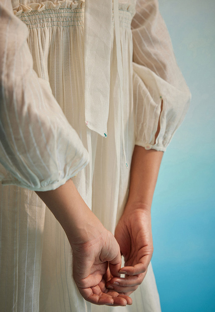 Hakanai Square Sleeve Top TOPS Ahmev