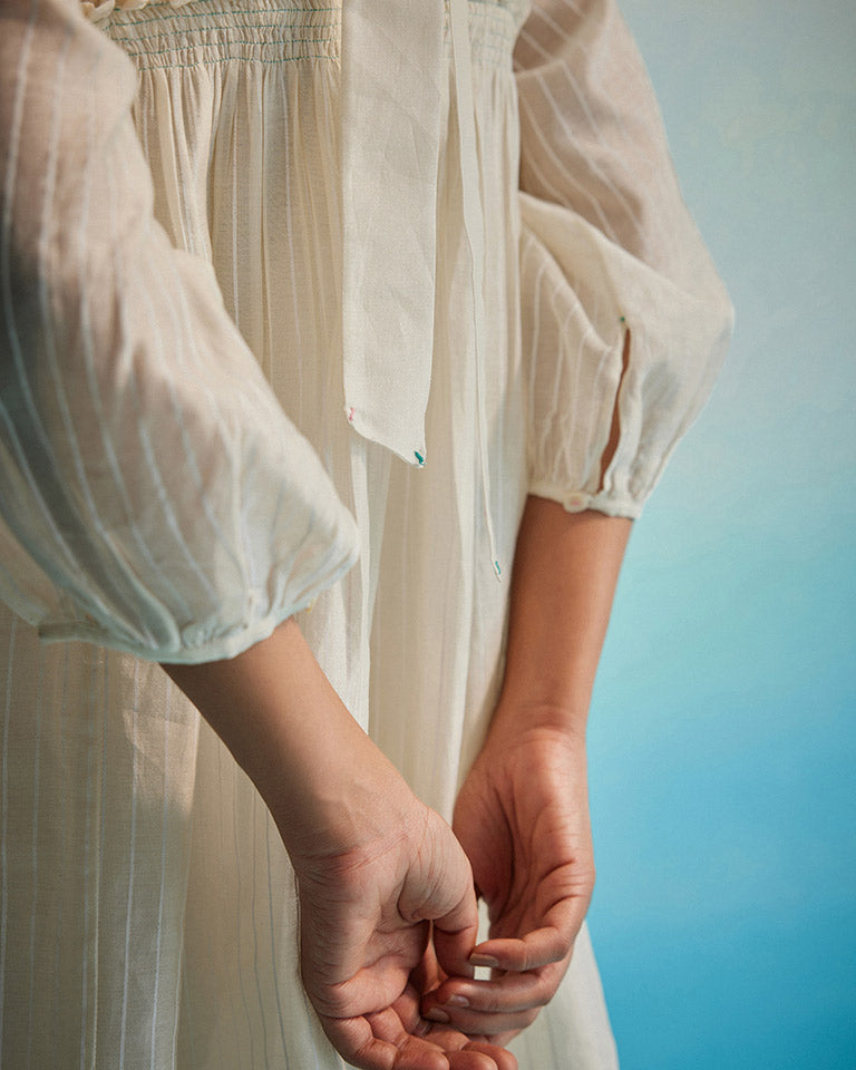 Hakanai Square Sleeve Top TOPS Ahmev