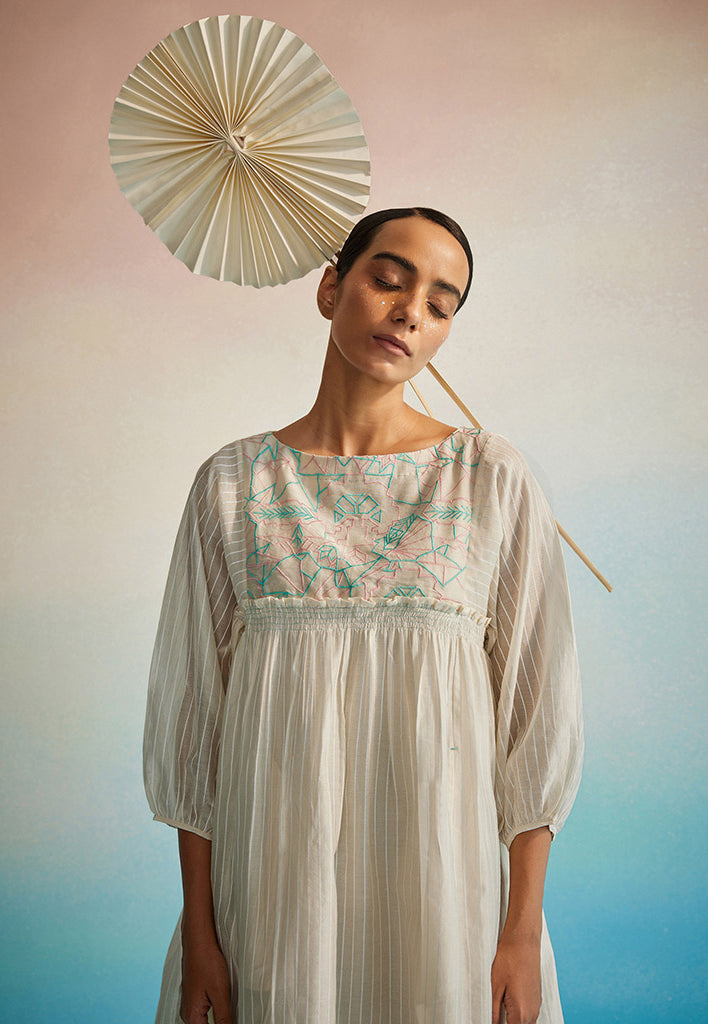 Hakanai Square Sleeve Top TOPS Ahmev