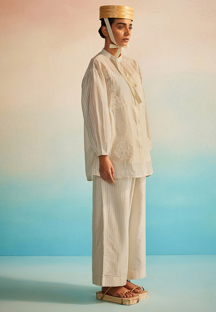 Akai Ito Mandarin Shirt TOPS Ahmev