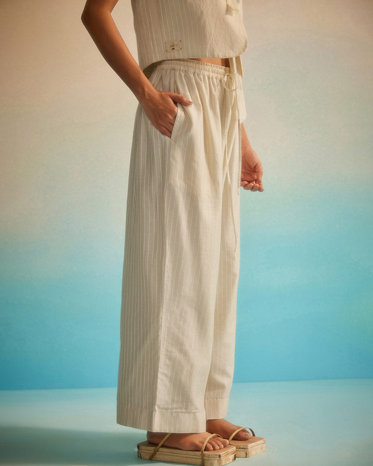 Hama Akari Stripe Pants BOTTOMS Ahmev