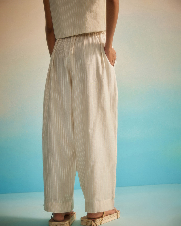 Hama Akari Stripe Pants BOTTOMS Ahmev