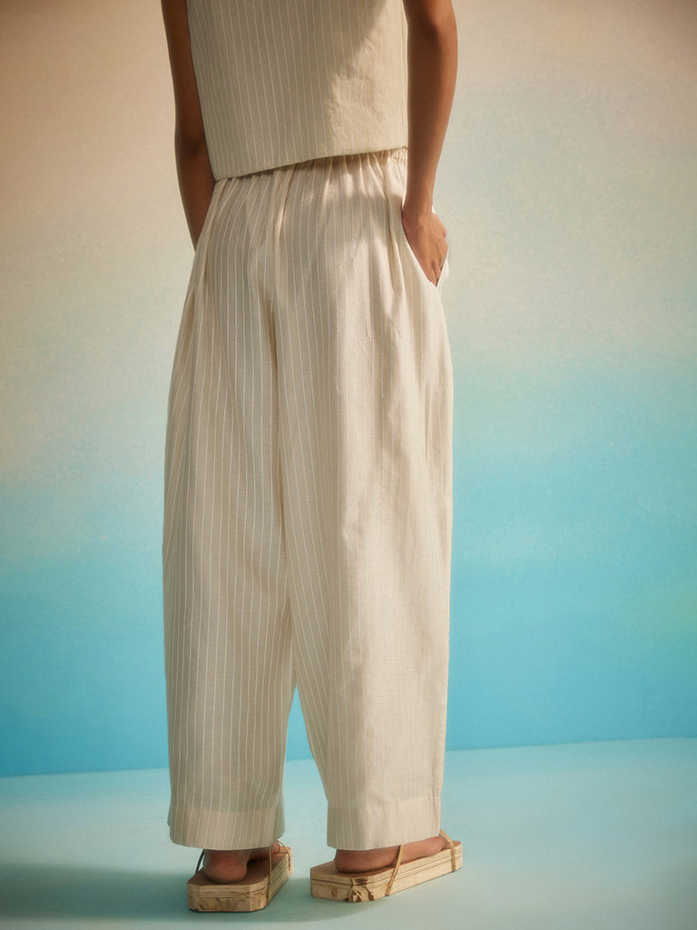 Hama Akari Stripe Pants BOTTOMS Ahmev