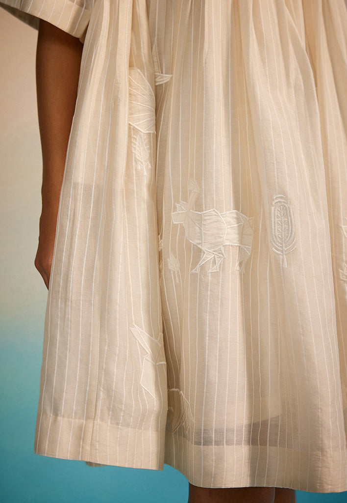 Musubi Smocking Dress DRESSES Ahmev