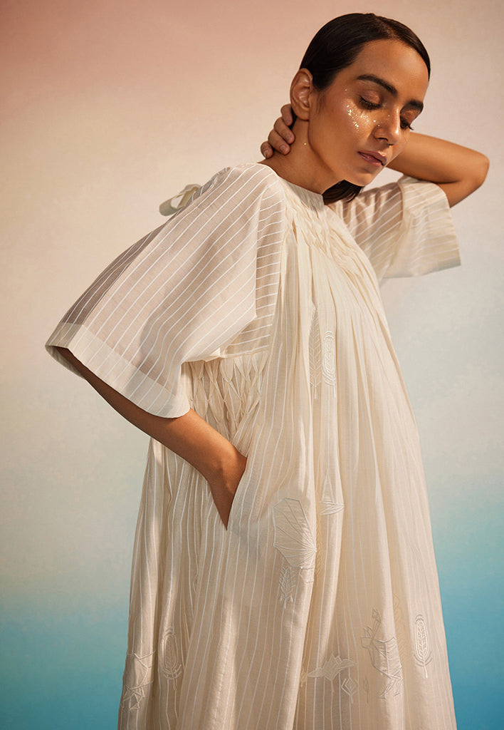 Musubi Smocking Dress DRESSES Ahmev