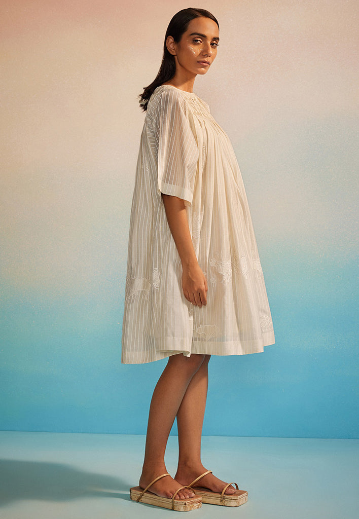 Musubi Smocking Dress DRESSES Ahmev