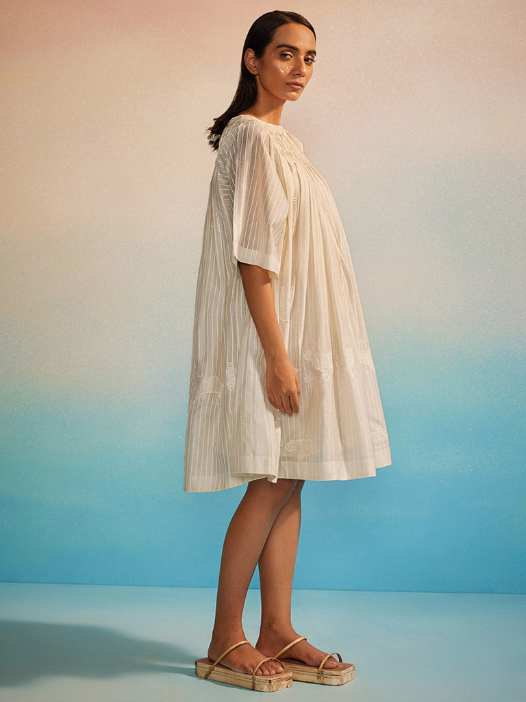 Musubi Smocking Dress DRESSES Ahmev