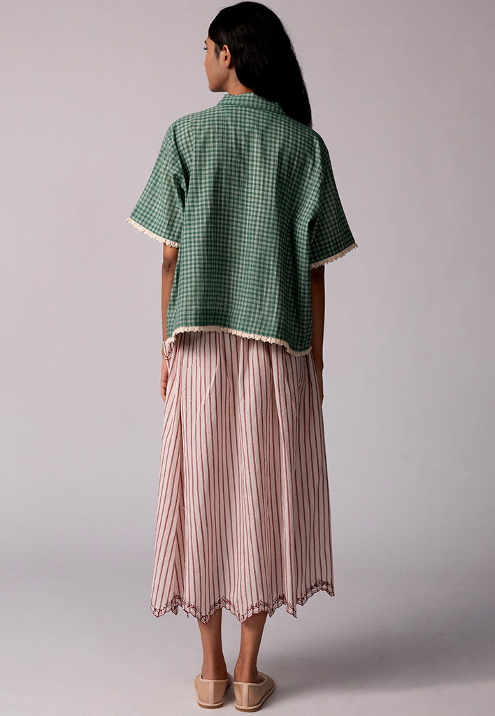 Khemsar Check Shirt TOPS IKKIVI