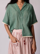 Khemsar Check Shirt TOPS IKKIVI