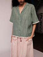 Khemsar Check Shirt TOPS IKKIVI