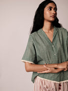 Khemsar Check Shirt TOPS IKKIVI