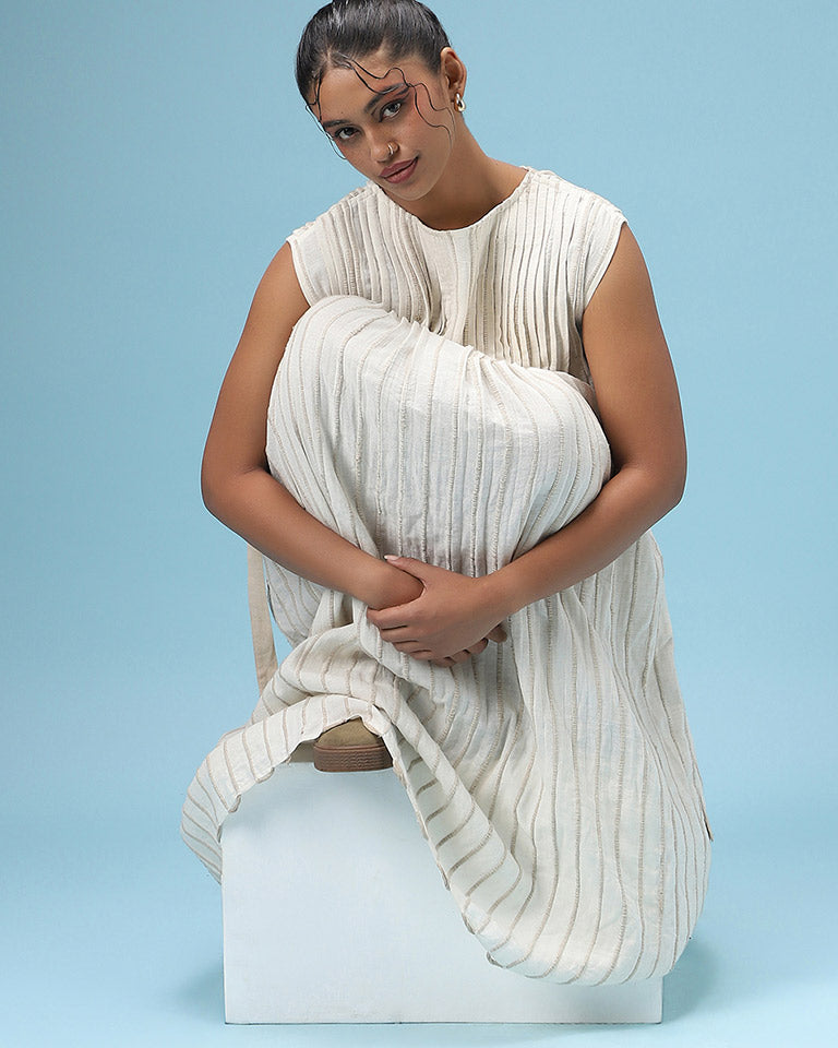 Chandni Upcycled Kala Cotton Dress DRESSES IRO IRO