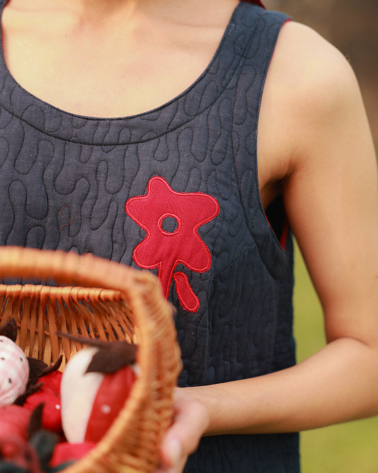 Bell Quilted Dress DRESSES Doodlage