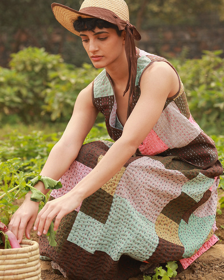 Irene Kantha Patchwork Skirt BOTTOMS Doodlage