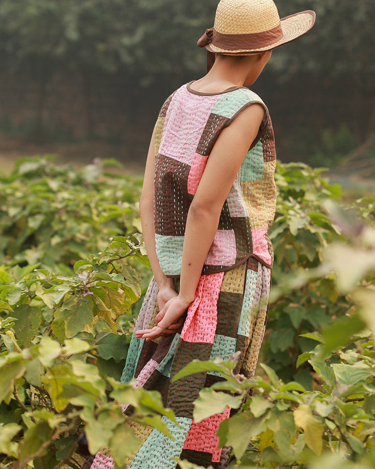 Mila Kantha Patchwork Vest JACKETS Doodlage