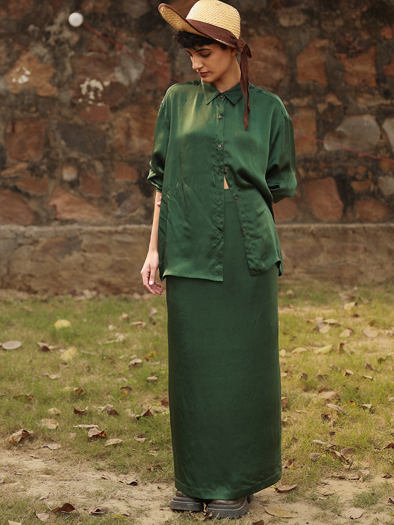 Abby Emerald Skirt BOTTOMS Doodlage