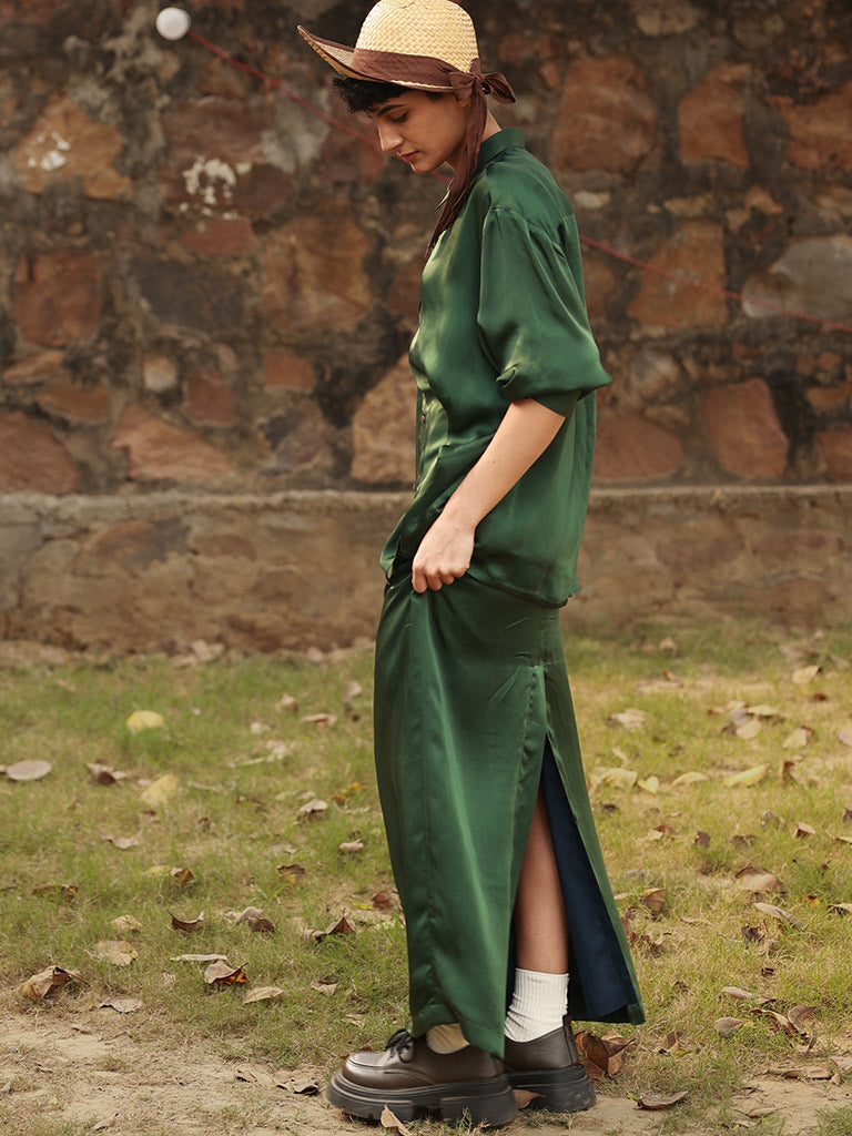 Abby Emerald Skirt BOTTOMS Doodlage