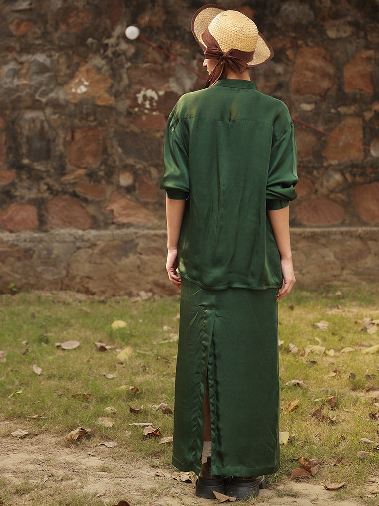 Earo Emerald Shirt TOPS Doodlage