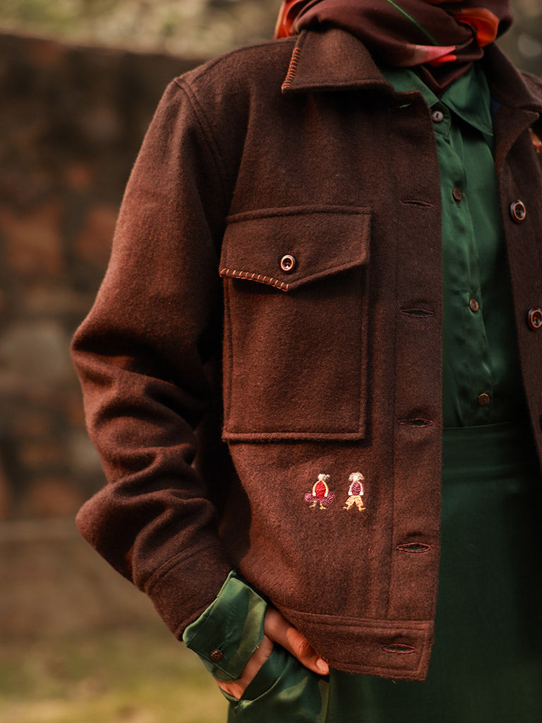 Remi Brown Jacket JACKETS Doodlage