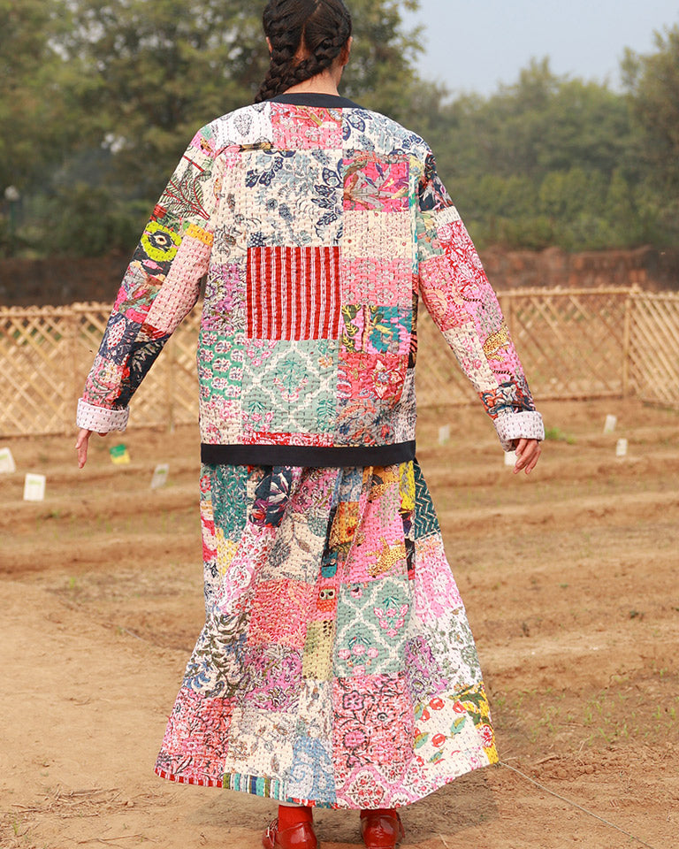 Avery Patchwork Jacket JACKETS Doodlage