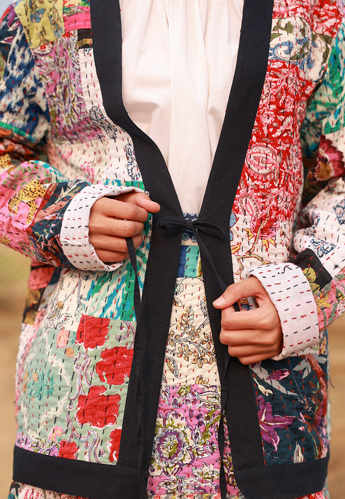 Avery Patchwork Jacket JACKETS Doodlage