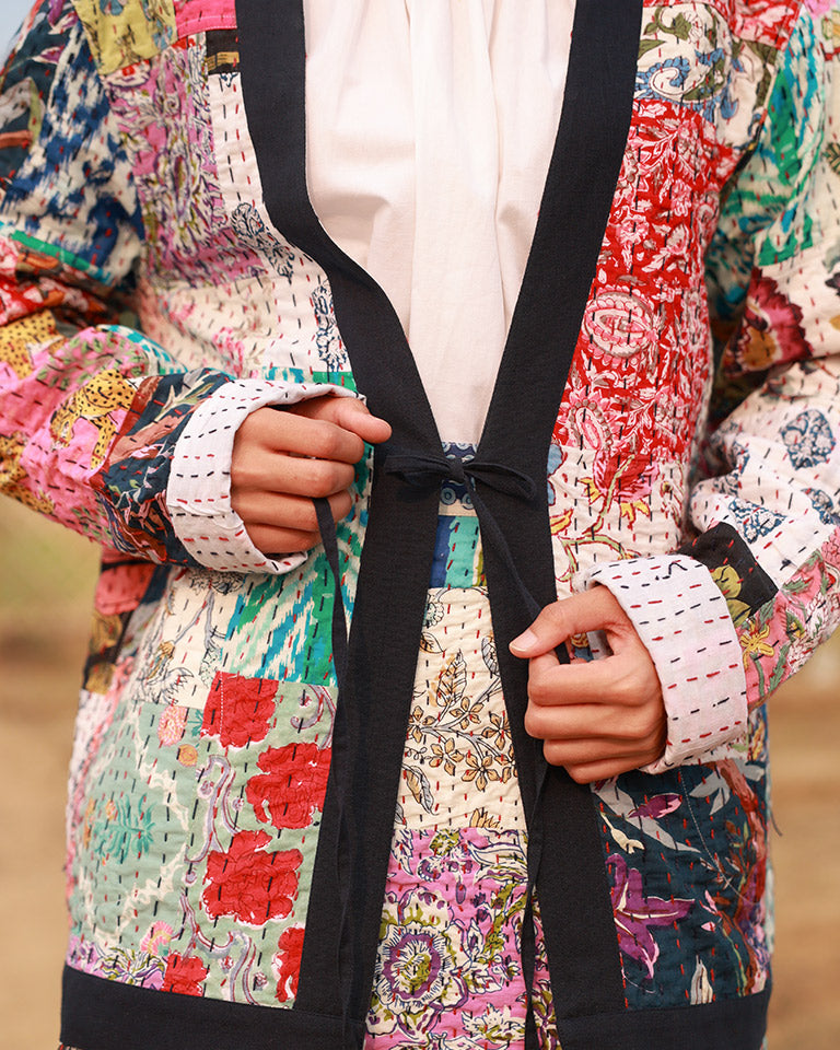 Avery Patchwork Jacket JACKETS Doodlage