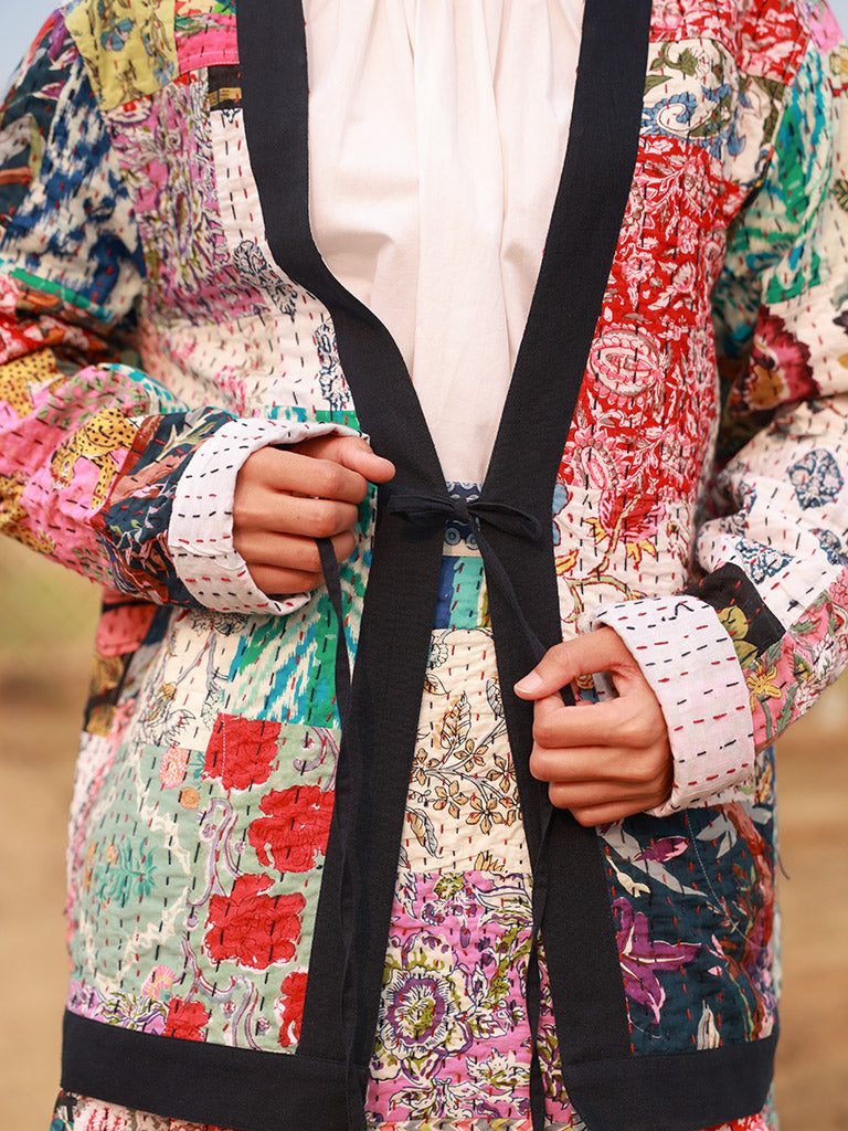 Avery Patchwork Jacket JACKETS Doodlage