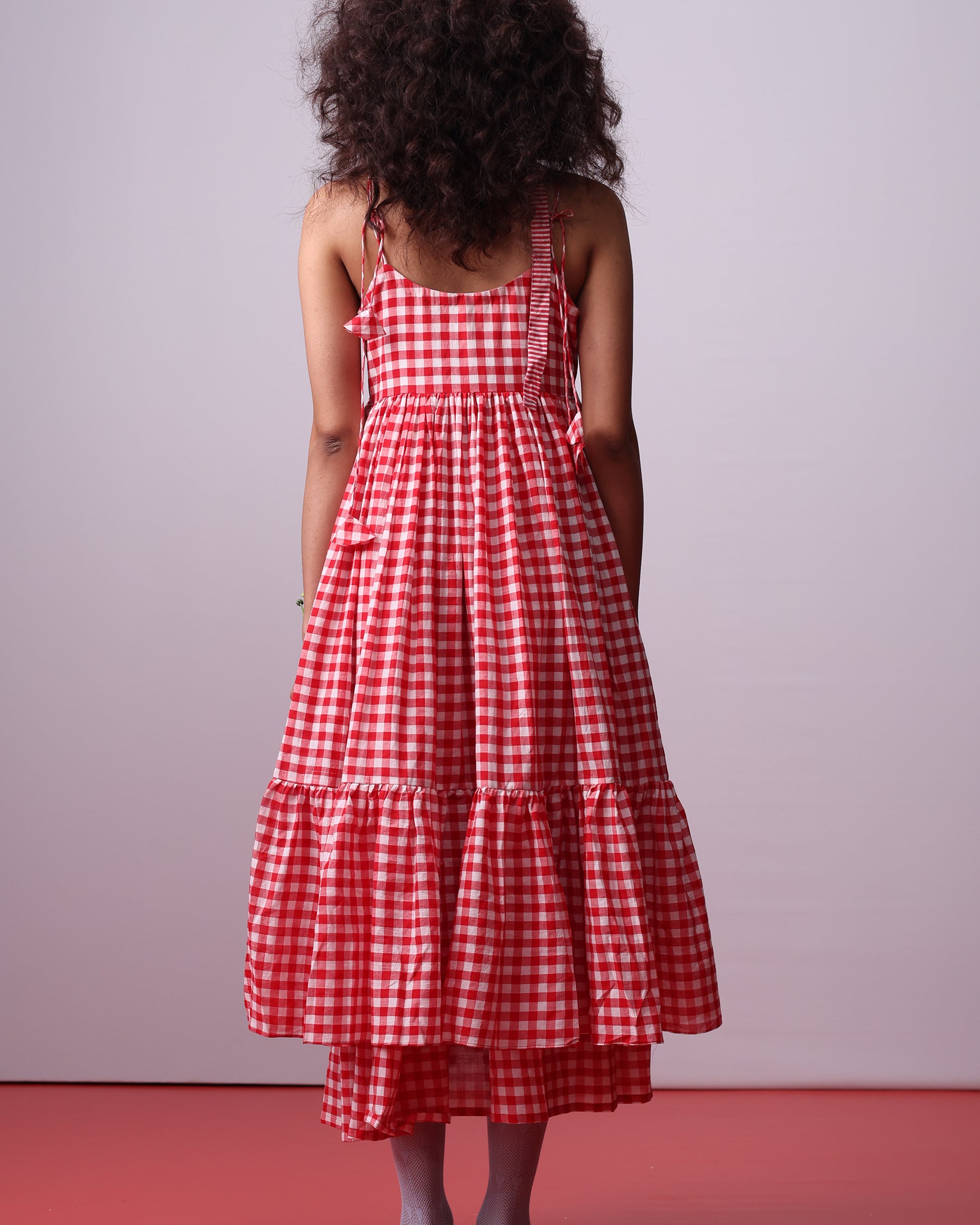 Picnic Ruffle Dress DRESSES IKKIVI