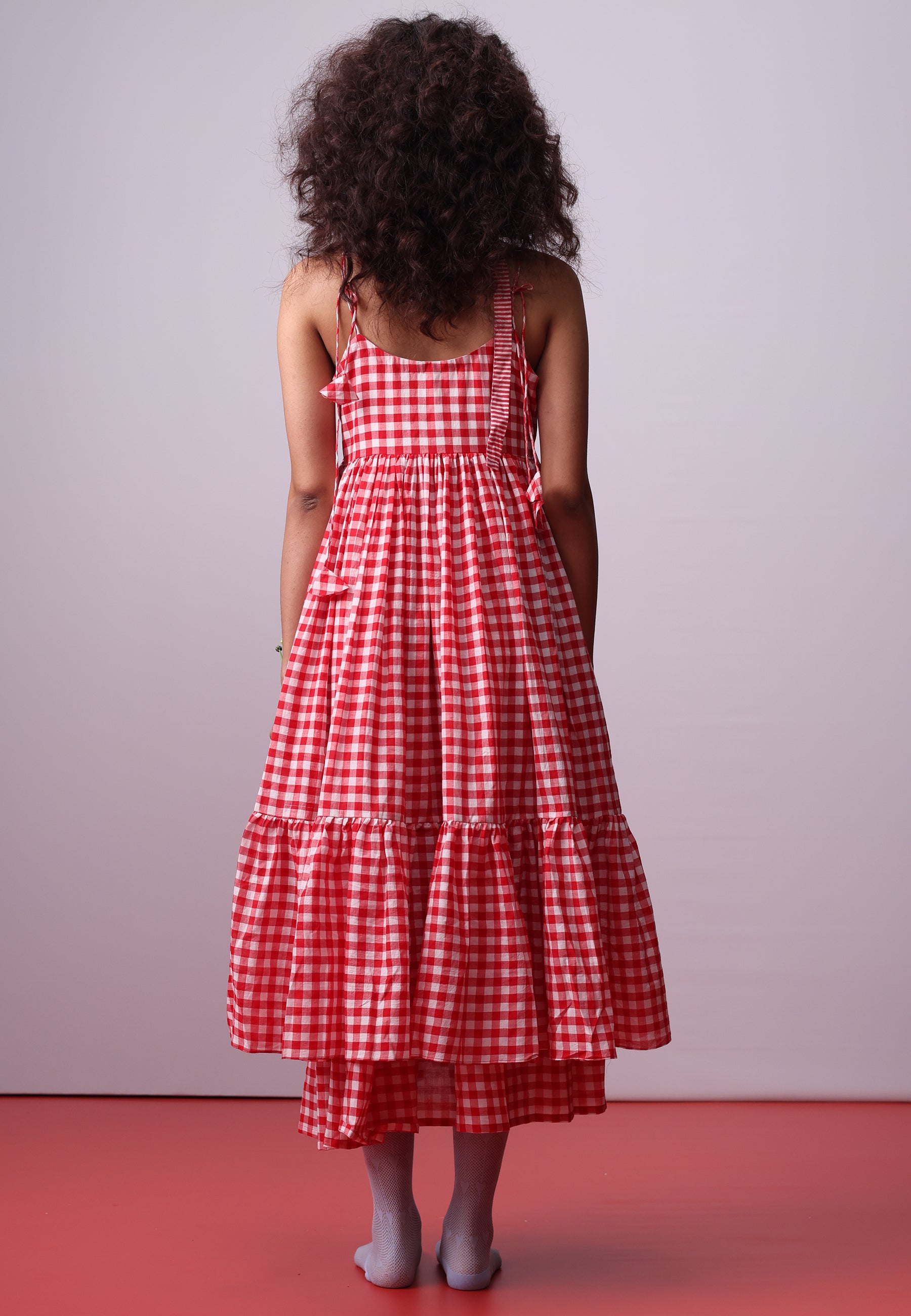 Picnic Ruffle Dress DRESSES IKKIVI