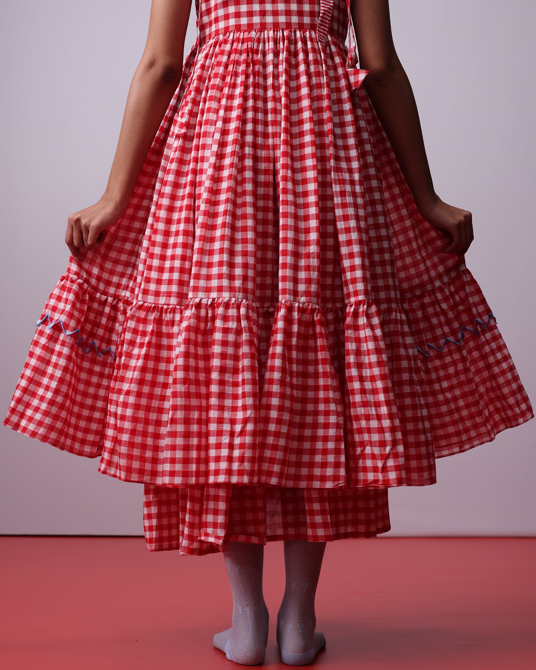 Picnic Ruffle Dress DRESSES IKKIVI