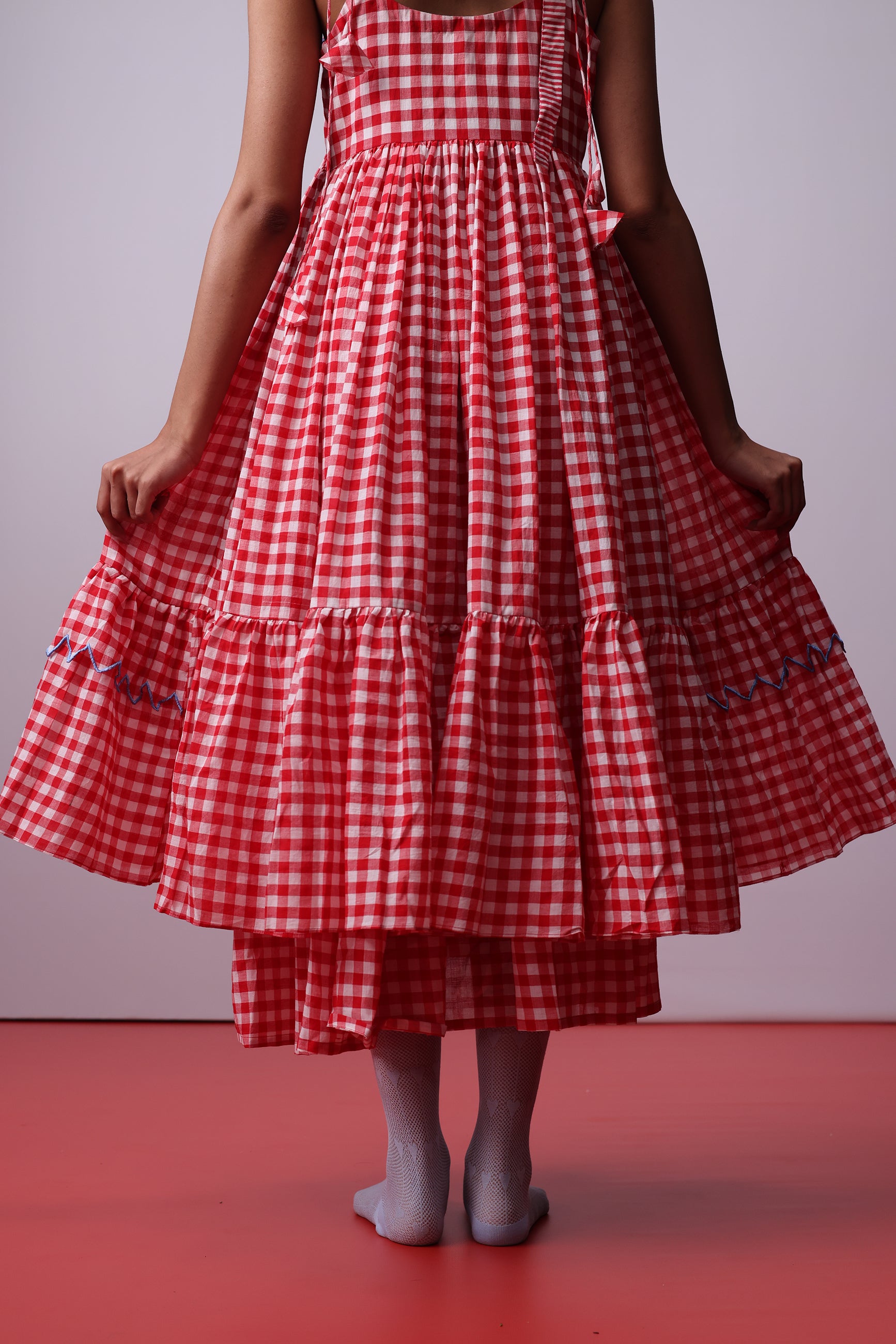 Picnic Ruffle Dress DRESSES IKKIVI