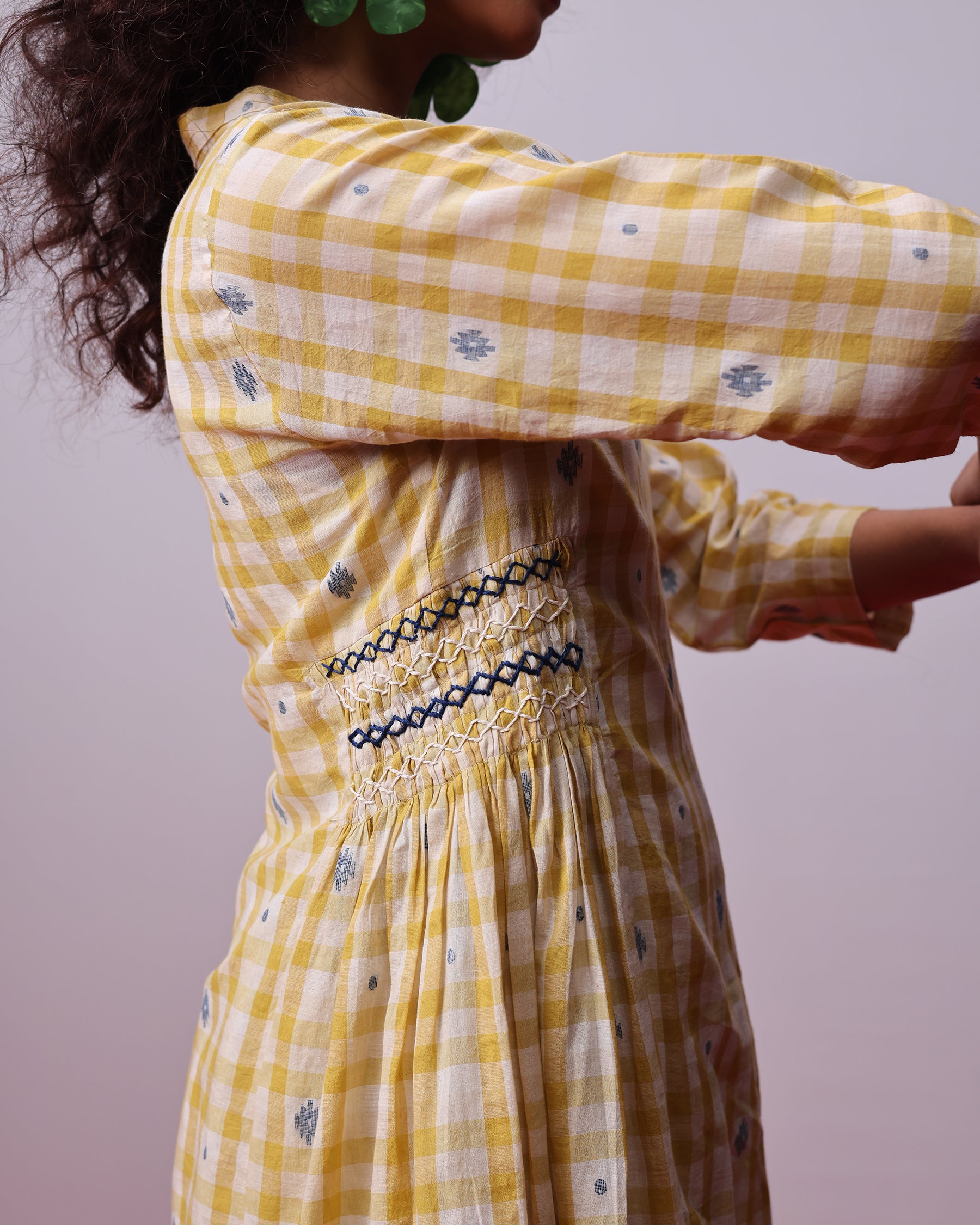 Sunlit Mosaic Layered Dress DRESSES IKKIVI