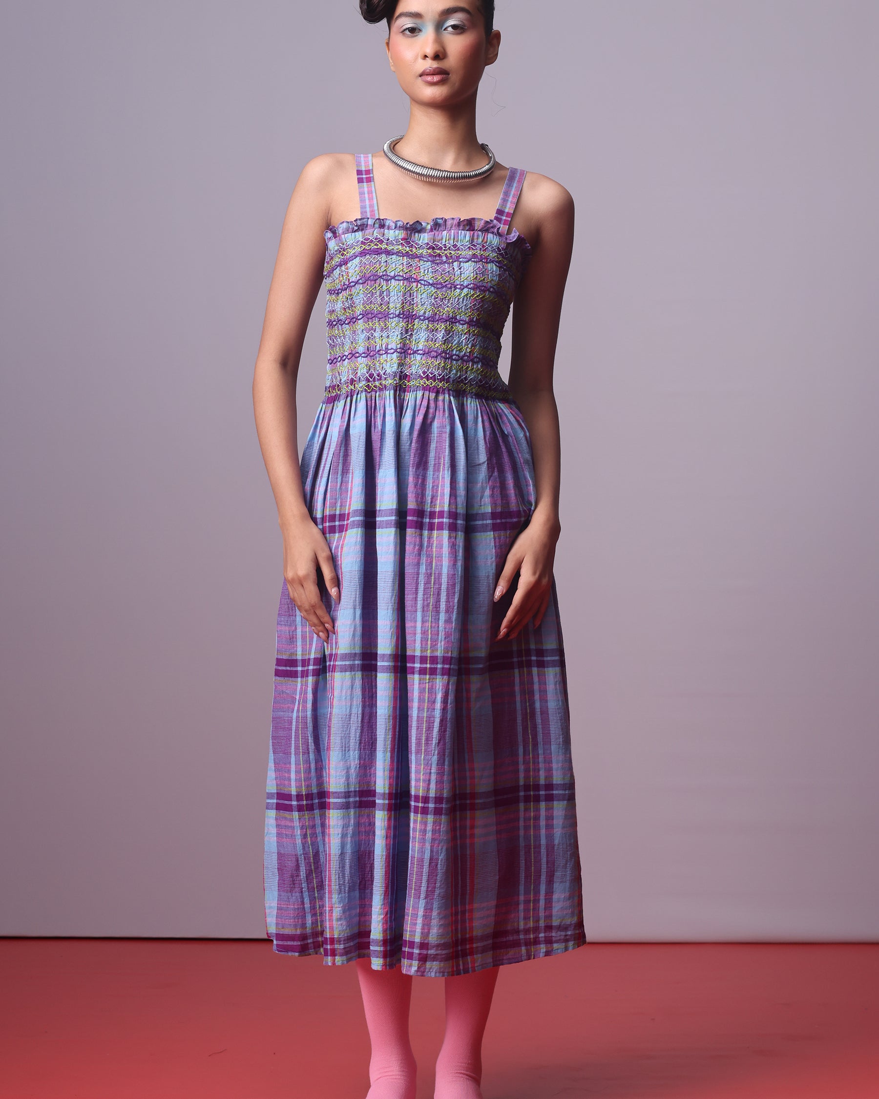 Lamara Smocked Dress DRESSES IKKIVI