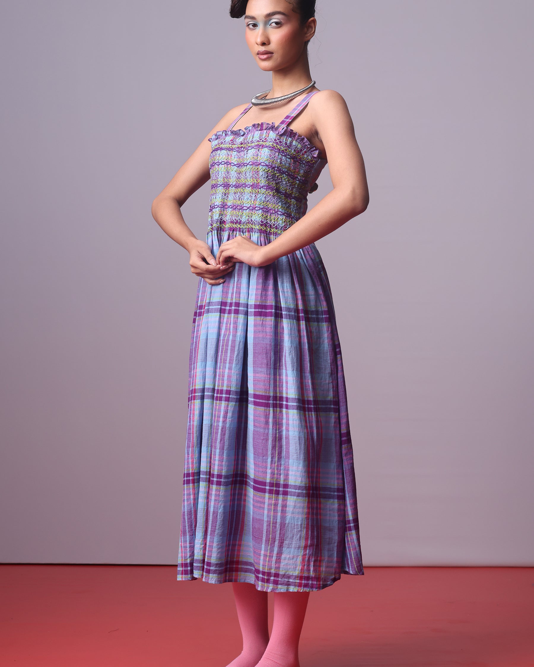 Lamara Smocked Dress DRESSES IKKIVI