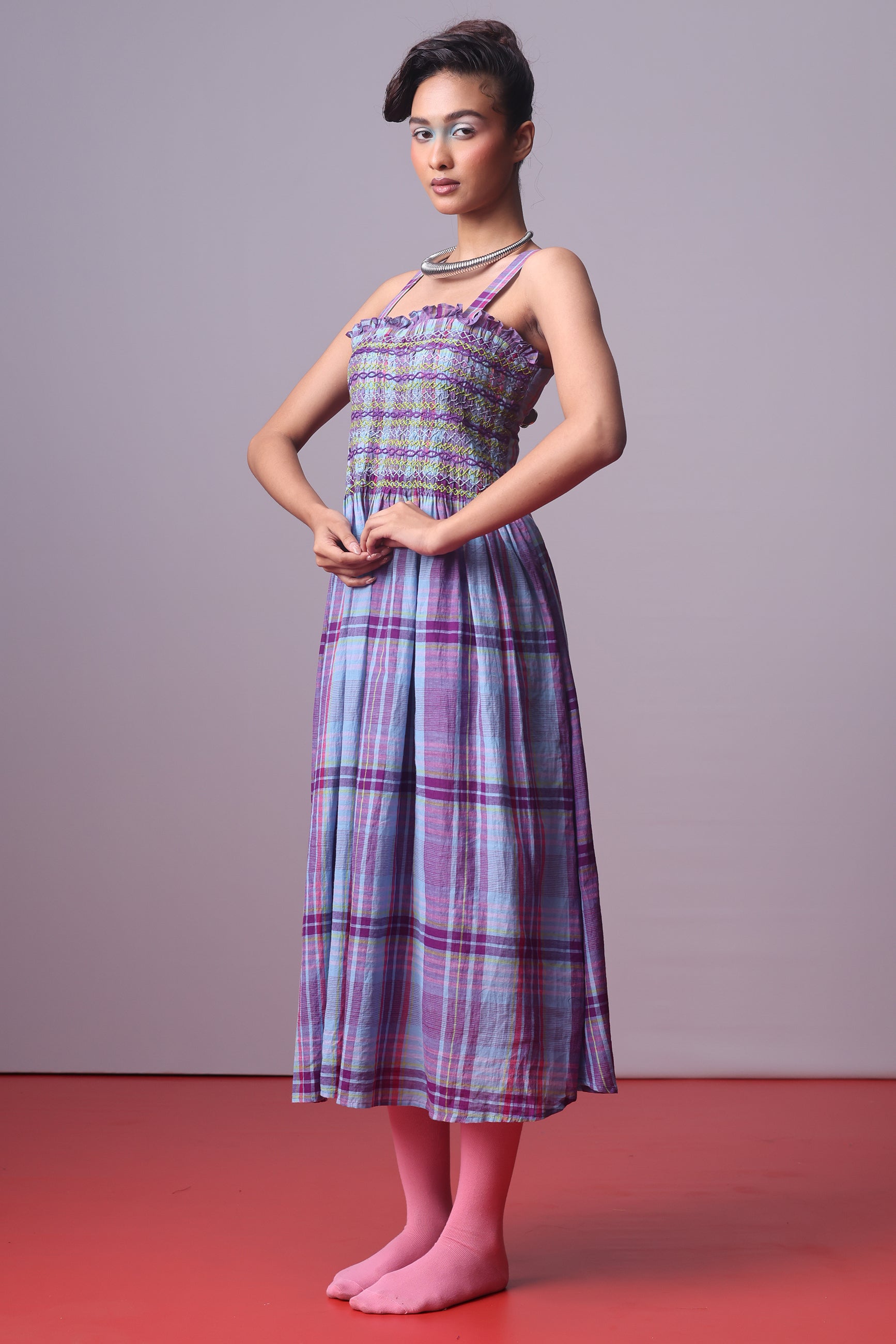 Lamara Smocked Dress DRESSES IKKIVI