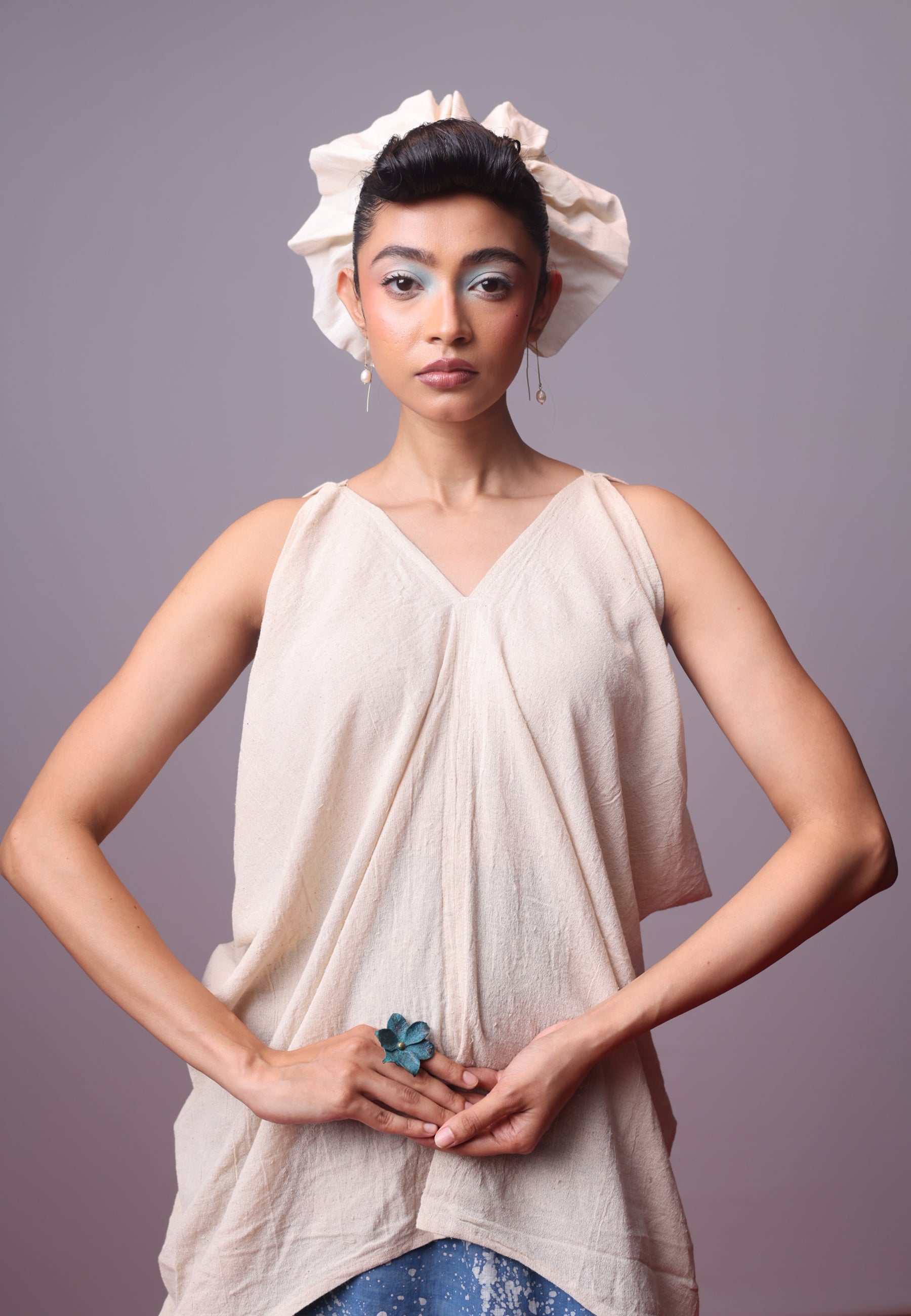 Moonwash Side Cowl Top TOPS IKKIVI