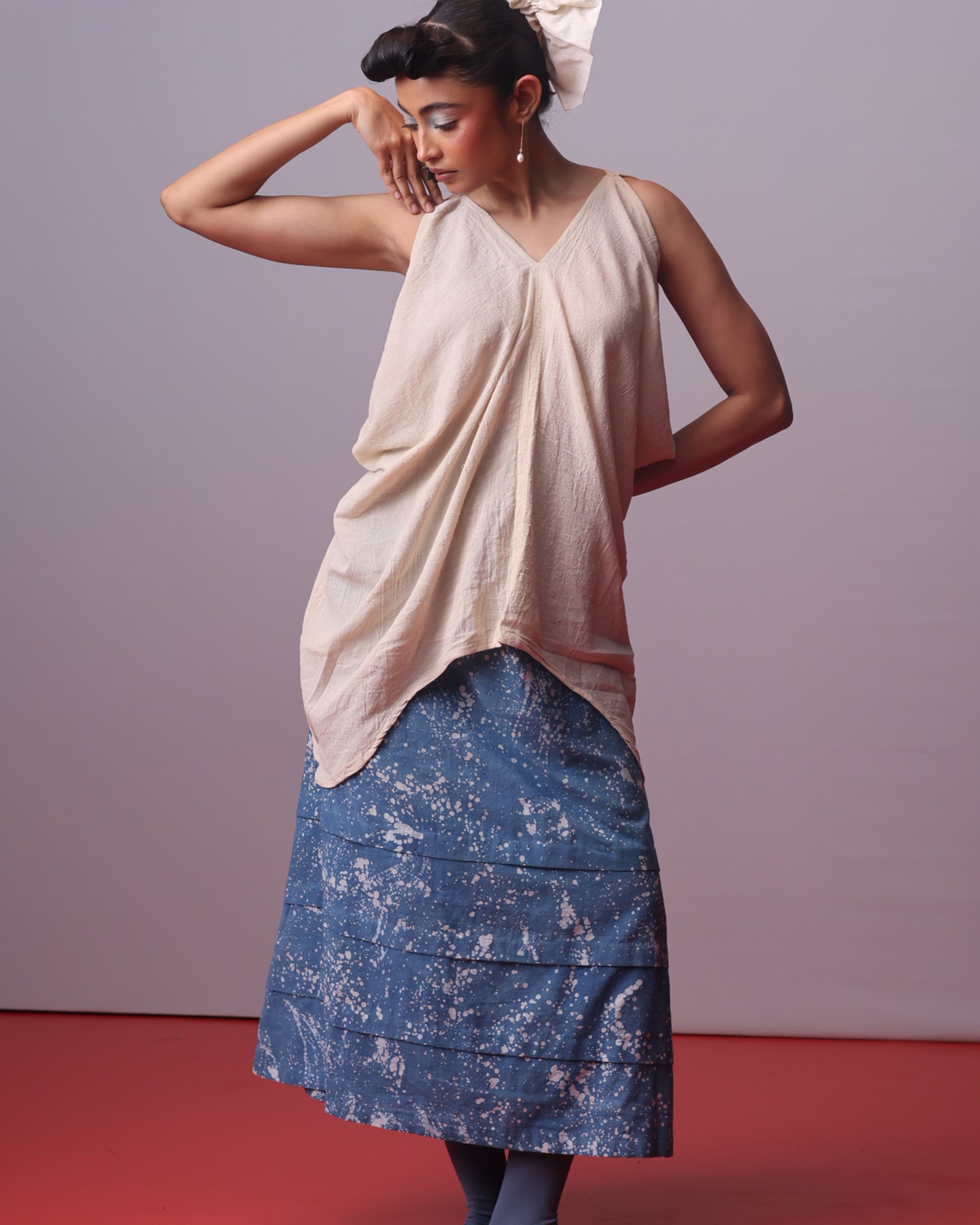Moonwash Side Cowl Top TOPS IKKIVI