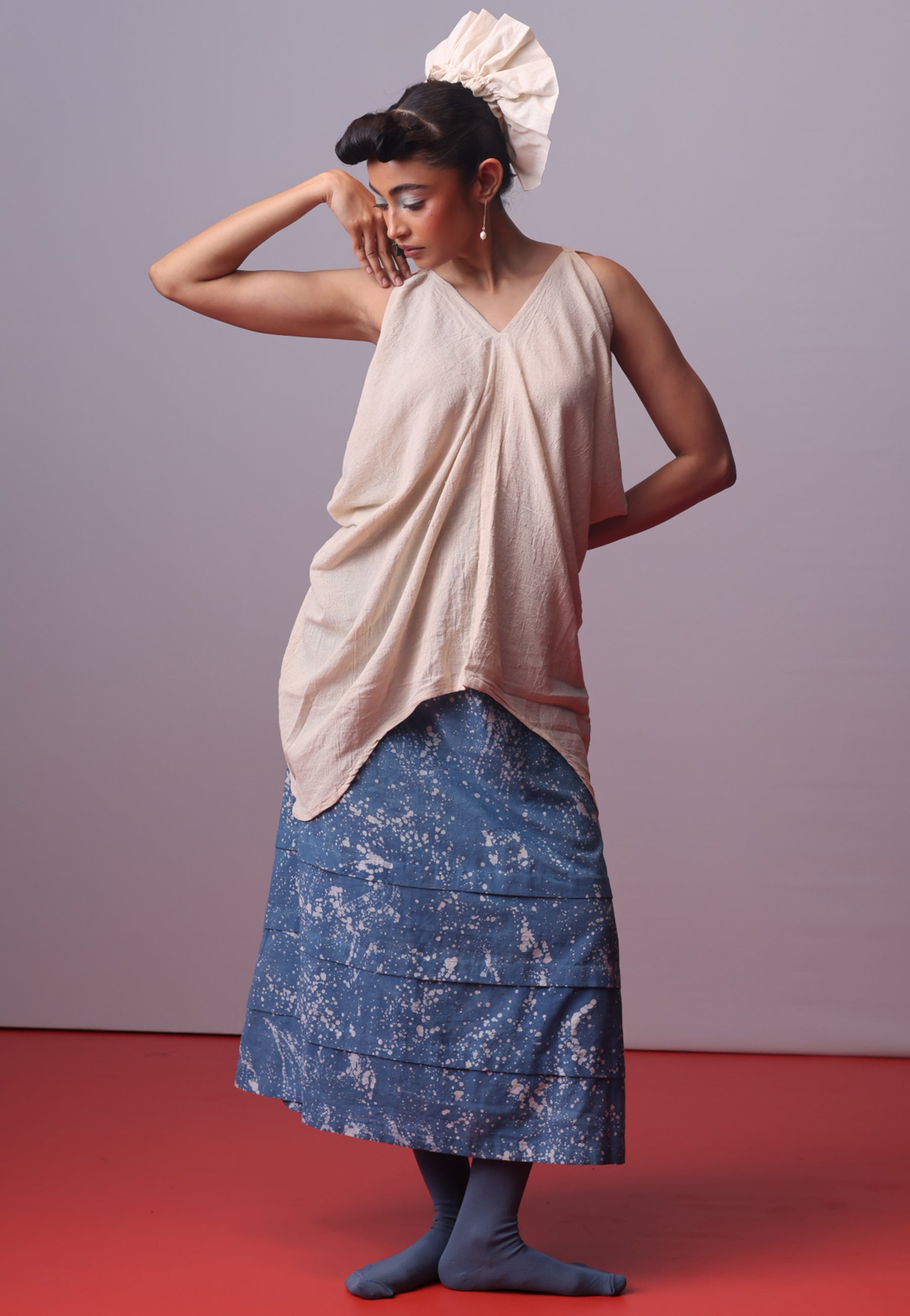 Moonwash Side Cowl Top TOPS IKKIVI