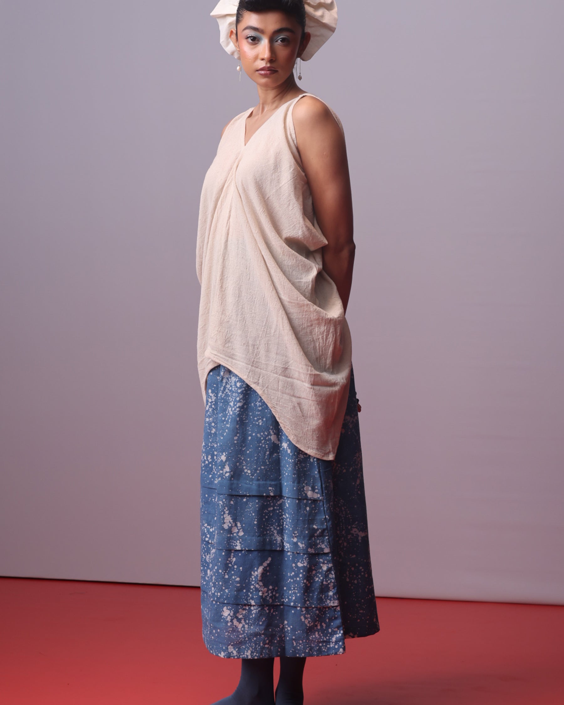 Moonwash Side Cowl Top TOPS IKKIVI