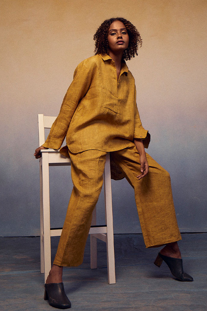 Oversized Mustard Set SETS IKKIVI